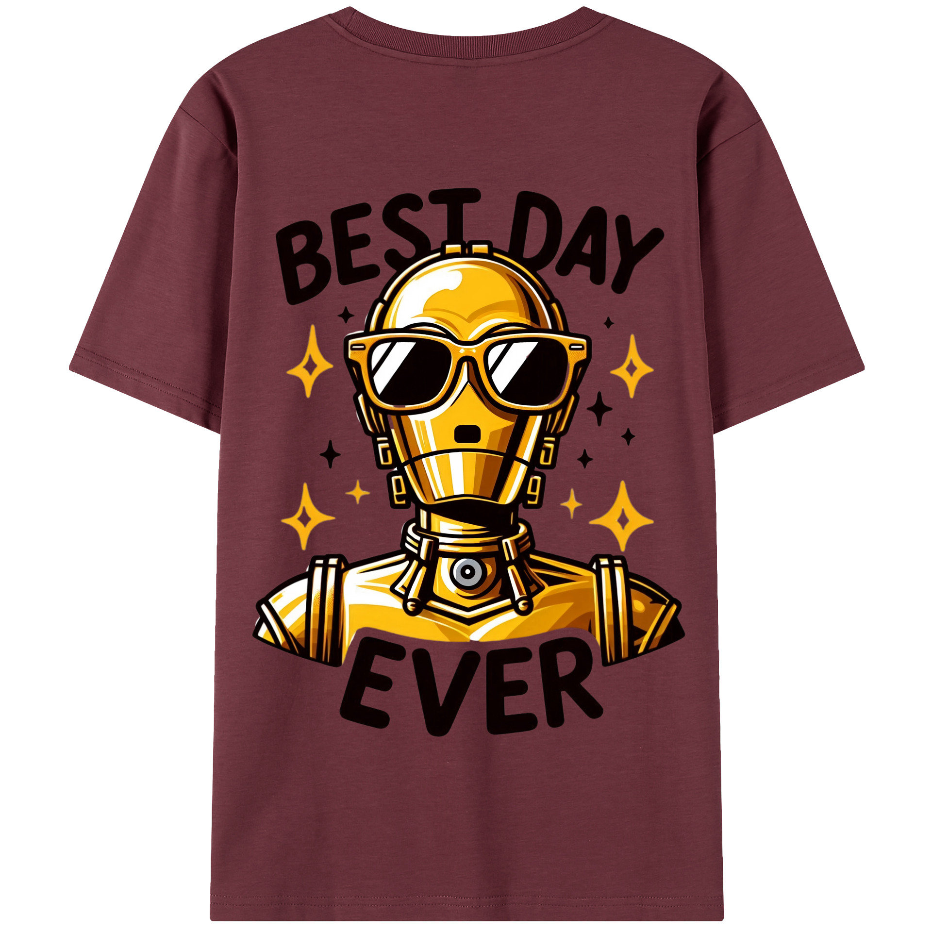 （画像用） スター・ウォーズ Star Wars 綿100％半袖Tシャツ（背面プリント）
